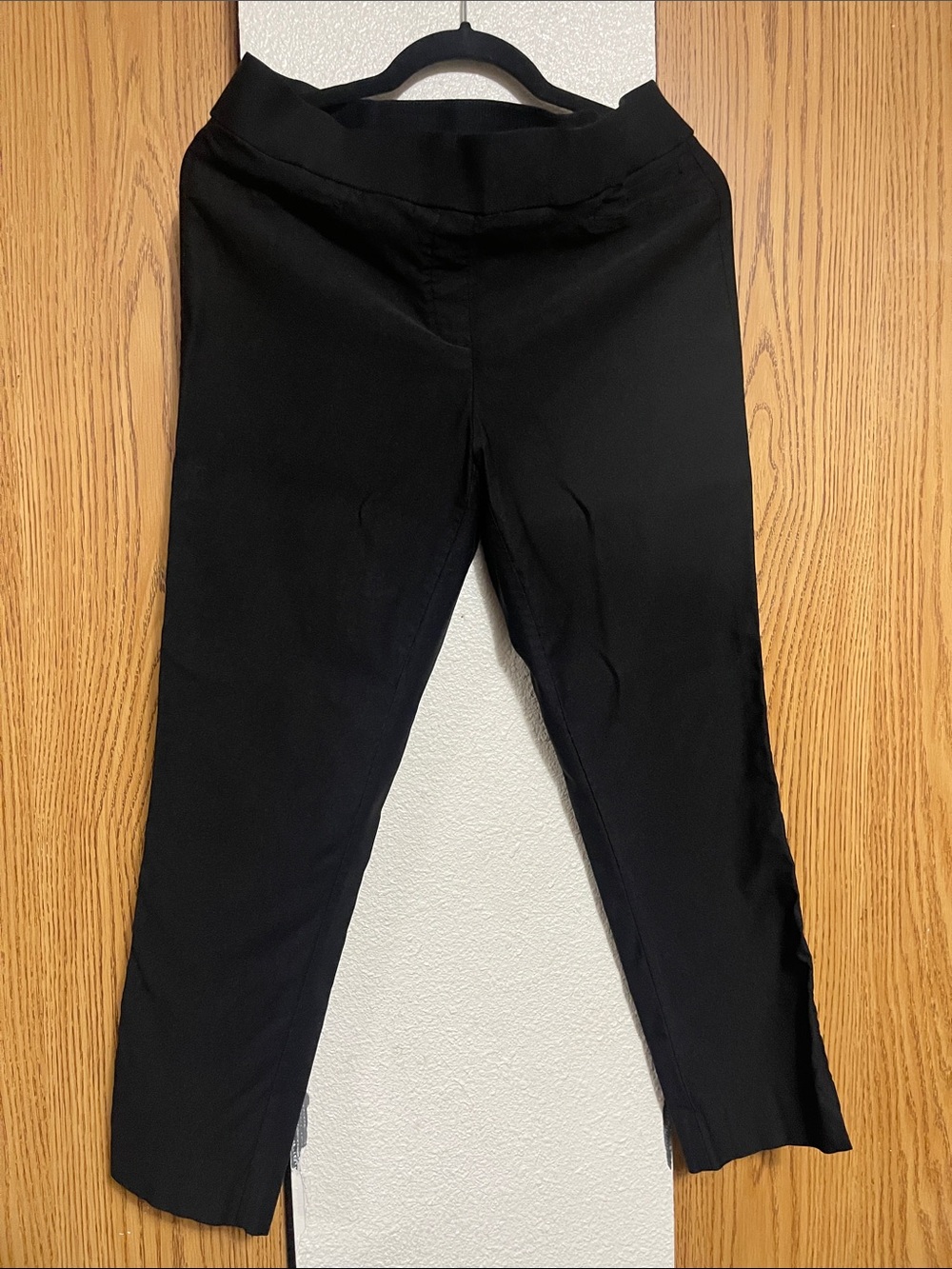 Anne Klein Black Slim Ponte Pull-On Skinny Pants #4